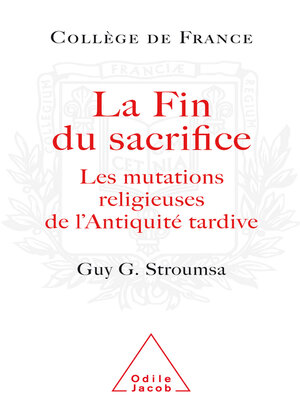 cover image of La Fin du sacrifice